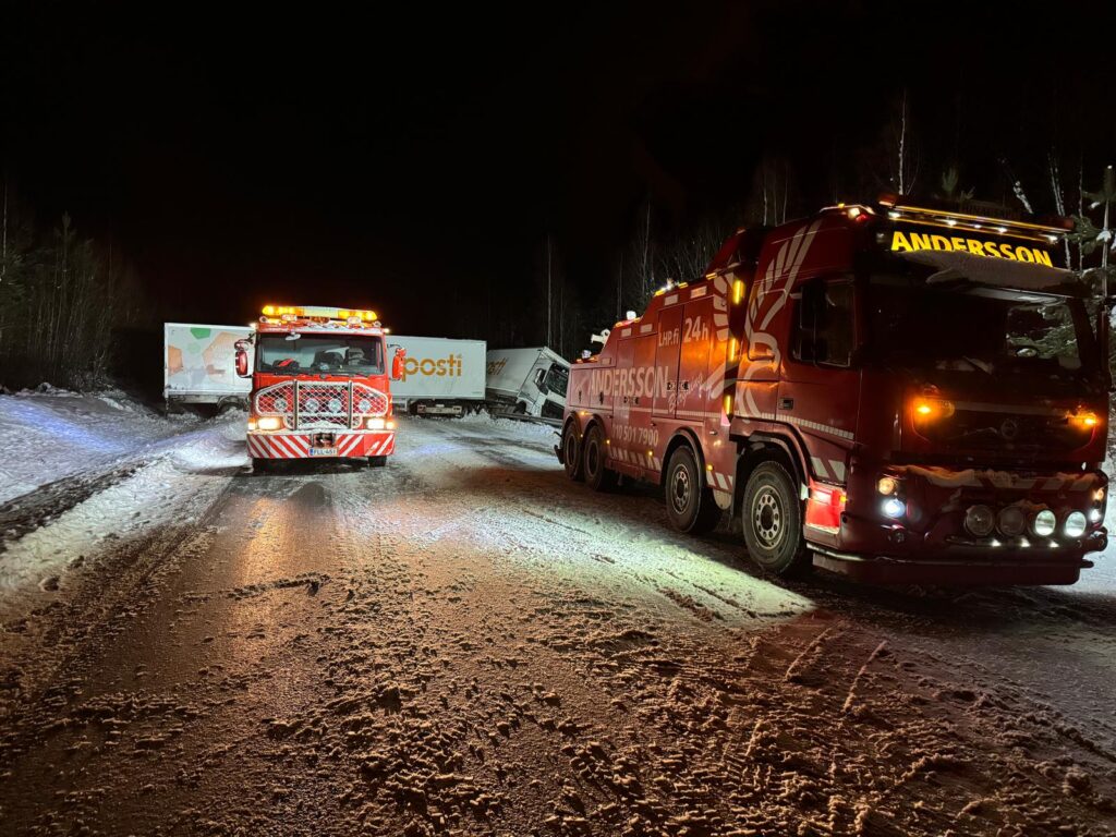 Vaaralliset tieolosuhteet